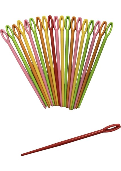 Aladepo Plastik Yün Iğnesi 20 'li