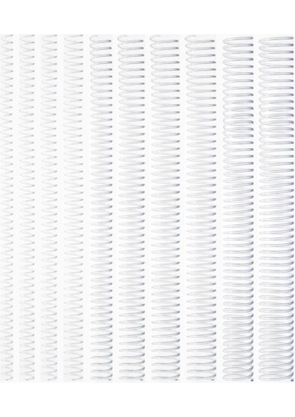 Plastik Spiral 14 mm Şeffaf 100'LÜ Paket