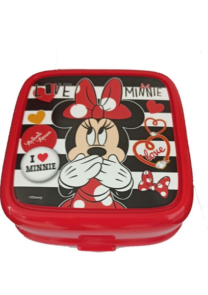 Mınnıe Mouse Minnie Mouse Iki Bölmeli Beslenme Kabı Iconıc Forever 41418