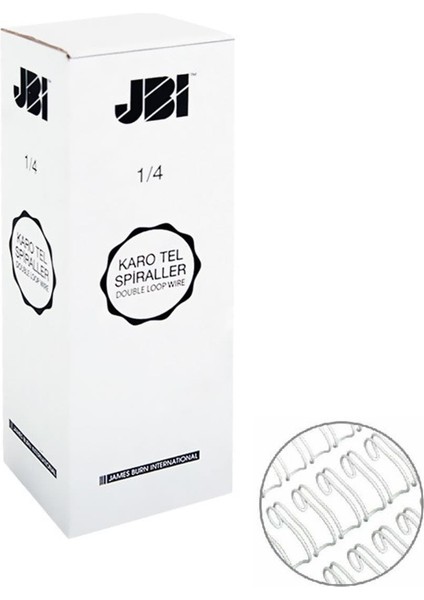 1/4 Beyaz Jbı Karotel Kutu 100 Adet