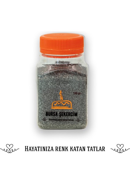Siyah Sanding Şeker 100 gr