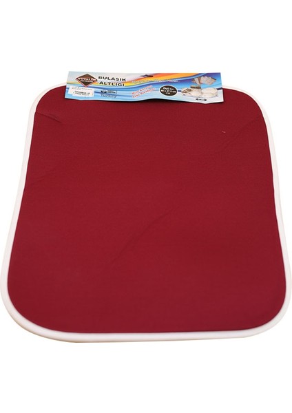 Yuvalin Micro Bulaşık Altlığı - Bordo Desen -63