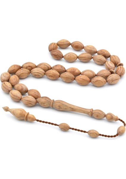 Hakiki Kusursuz Usta Işi Sistemli Arpa Kesim Kesme Ağacı Tesbih 1.kalite