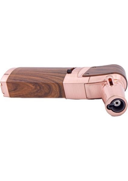 Tek Torch Ahşap Desenli Masa Tipi Puro Çakmağı fırsatları