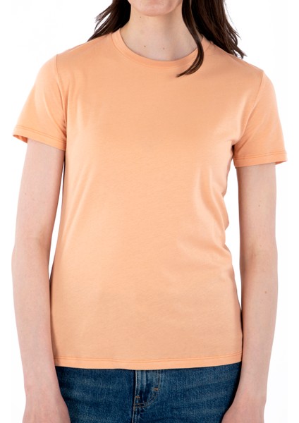 Bisiklet Yaka Kısa Kollu Kadın T-Shirt fırsatları