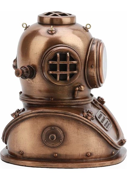 Steampunk Serisi Dalgıç Başlığı Figürlü Masa Saati fiyatları