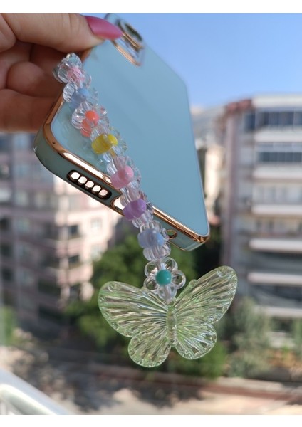 Renkli Boncuklu Telefon Kılıf Aksesuarı,charm ve Hediye Kutulu fırsatları