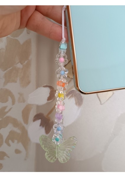 Renkli Boncuklu Telefon Kılıf Aksesuarı,charm ve Hediye Kutulu indirimleri
