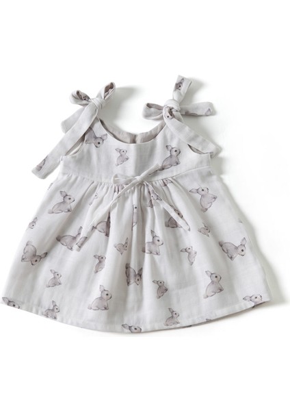 Müslin Bebek Elbise-Iconıque Lapin 1 Yaş