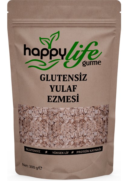 Happy Life Glutensiz Yulaf Ezmesi 300GR