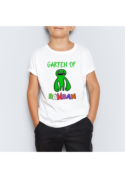 Garten Of Banban Baskılı Unisex Çocuk Tişört T-Shirt Mr-02