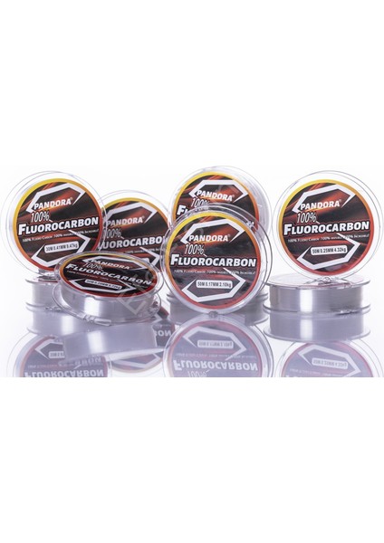 %100 Fluorocarbon Misina 50 mt