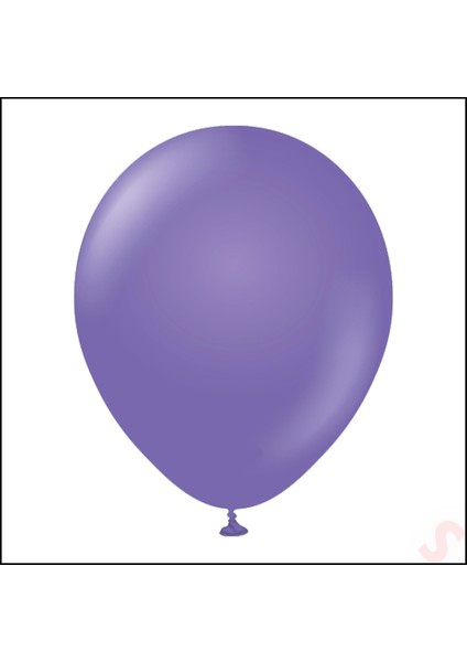 Mor Pastel Balon, 30CM x 10 Adet