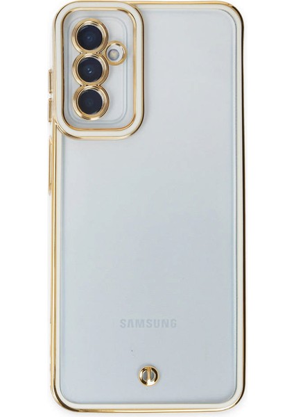 Samsung Galaxy M13 Kılıf Liva Lens Silikon - Beyaz fiyatları