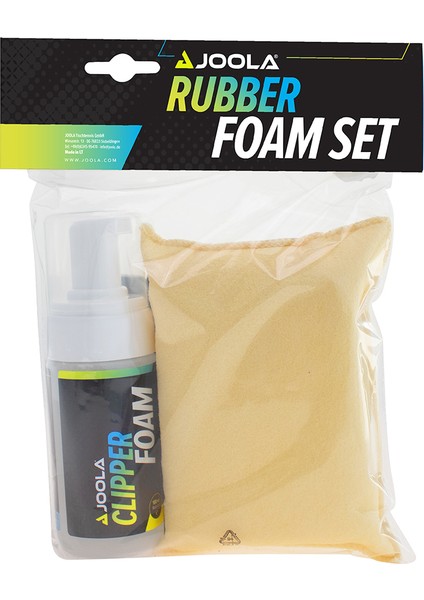 Clipper Foam Raket Temizleme Köpüğü ve Sünger Seti