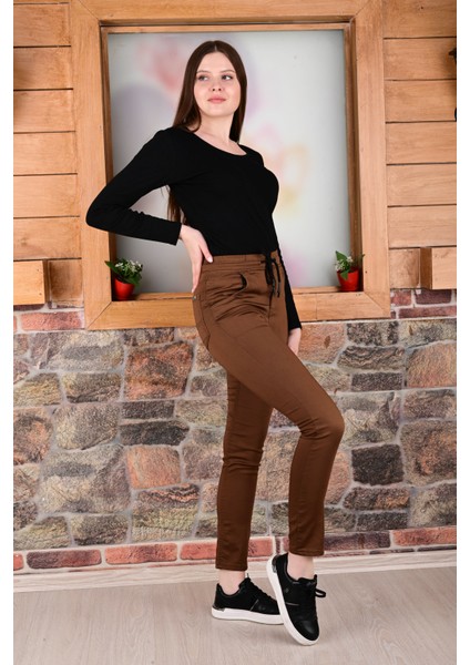 Kemer Lastik ,paça Düz Bayan PANTOLON-23000 modelleri