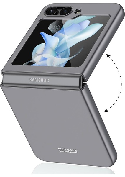 Samsung Galaxy Z Flip 5 Kılıf Premium Kapak Kamera Korumalı Tam Uyumlu Mat Tasarım Ince Yapılı