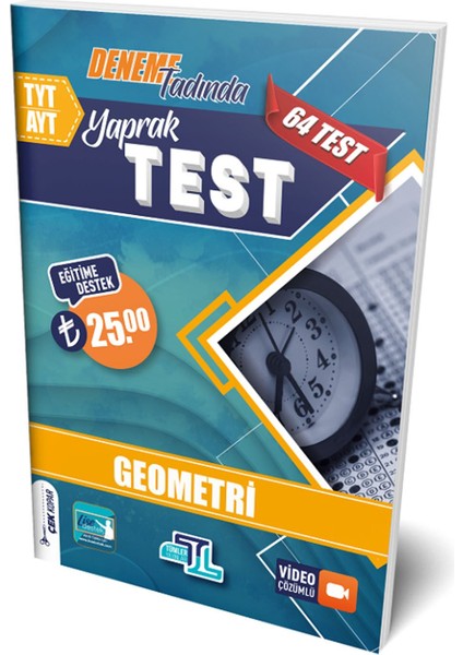 Tümler Yks Tyt Ayt Geometri Yaprak Test Video Çözümlü Tümler Yayınları