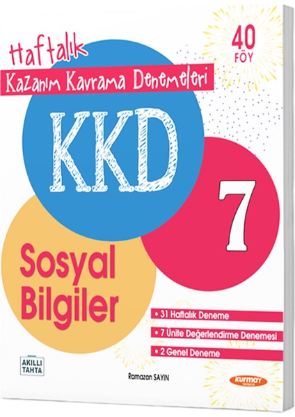7.Sınıf Sosyal Bilgiler Haftalık Kazanım Kavrama Denemeleri fiyatları