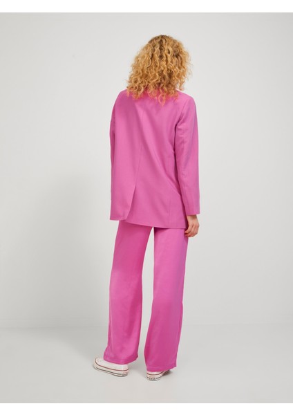 Bayan Pembe Renk Kruvaze Blazer Ceket 12200590 fiyatları