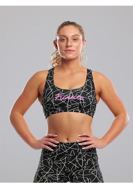 x Fit Texta Mess Kadın Tek Üst Bra / Sporcu Sütyeni