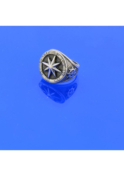 925 Ayar Gümüş Pusula Yüzük fiyatları