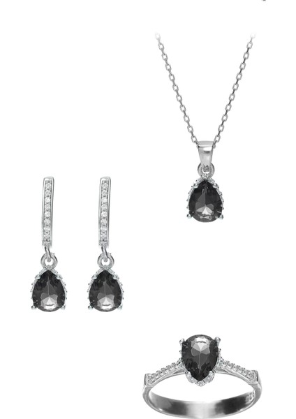 925 Ayar Gümüş Modern Kadın Takı Set fırsatları
