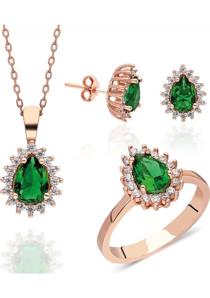 925 Ayar Gümüş Modern Kadın Takı Set fiyatları