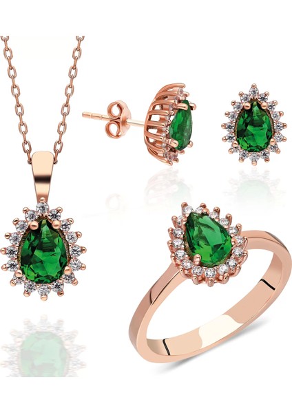 925 Ayar Gümüş Modern Kadın Takı Set fırsatları