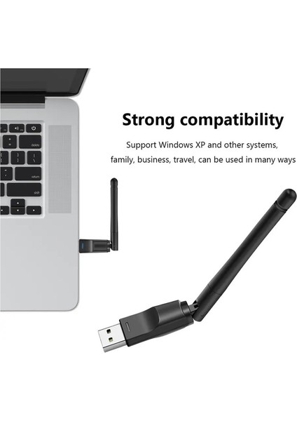 Wi-Fi Anten USB Ip Uydulara Uyumlu MT7601