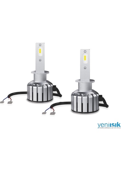 H1 LED Xenon Kit Ledriving Hl Brıght %300 Fazla Işık / 4 Yıl Garantili 12V (2 Adet Far Için)