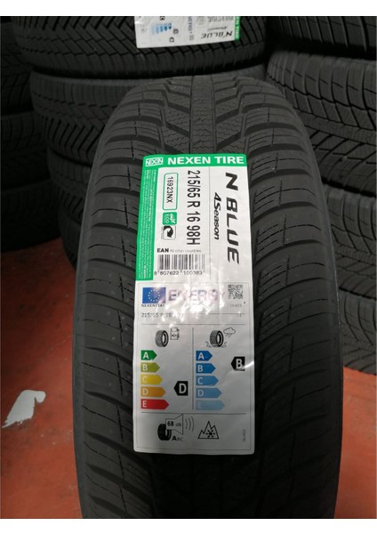 215/65 R16 98H N'Blue 4 Season 4 Mevsim Lastiği (Üretim Yılı: 2023 )