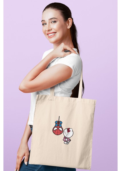 Spiderman x Hello Kitty Bez Çanta
