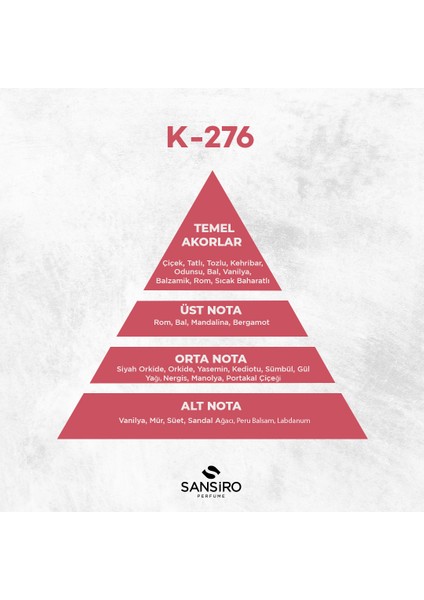 K-276 Kadın Parfüm 50ML Edp