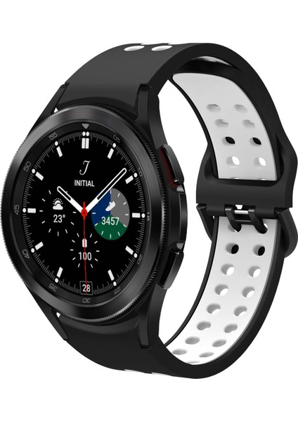 Samsung Galaxy Watch 6 Classic 43 / 47 mm Delikli Silikon Kordon Tam Uyumlu Pim Tasarımı Spor Kayış indirimleri
