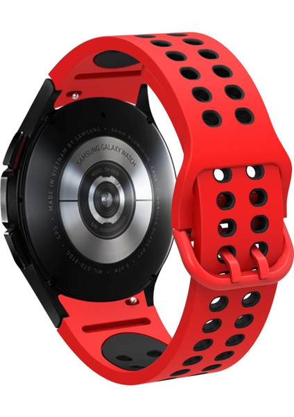 Samsung Galaxy Watch 6 Classic 43 / 47 mm Delikli Silikon Kordon Tam Uyumlu Pim Tasarımı Spor Kayış fırsatları
