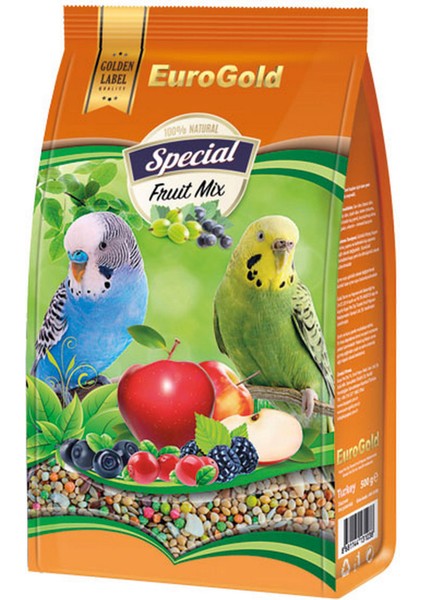 Special Meyveli Muhabbet Kuşu Yemi 500GR