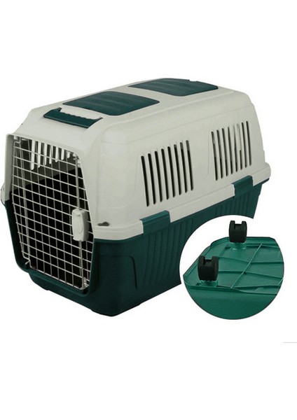 Cd7 Köpek Taşıma Çantası Tekerlekli Yeşil 92X64X67CM Nrmsa