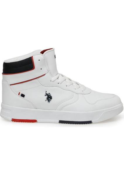 U.s. Polo Assn. Andreı Hı 3pr Beyaz Erkek High Sneaker