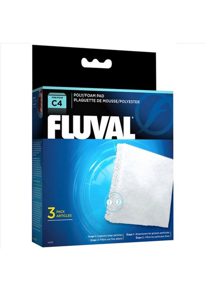 Fluval C4 Filtre Süngeri 3'lü