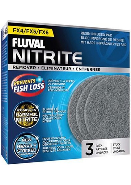 Fluval Fx 4-5-6 Için Nitrite Remover 3'lü Paket