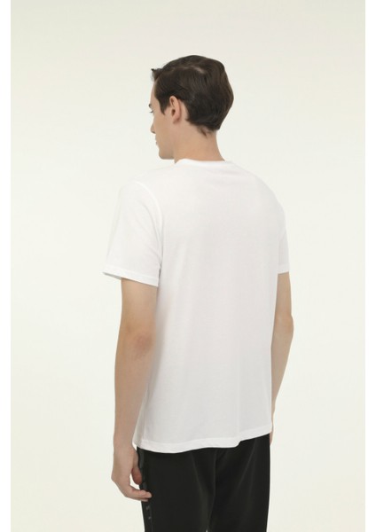 M-SN234 Bsc Raw Edge 3fx Beyaz Erkek Kısa Kol T-Shirt fiyatları