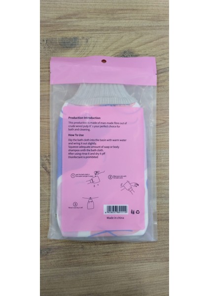 Mikrofiber Duş Kesesi modelleri