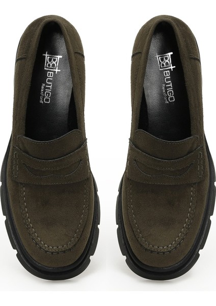 23K-224 3pr Haki Kadın Loafer