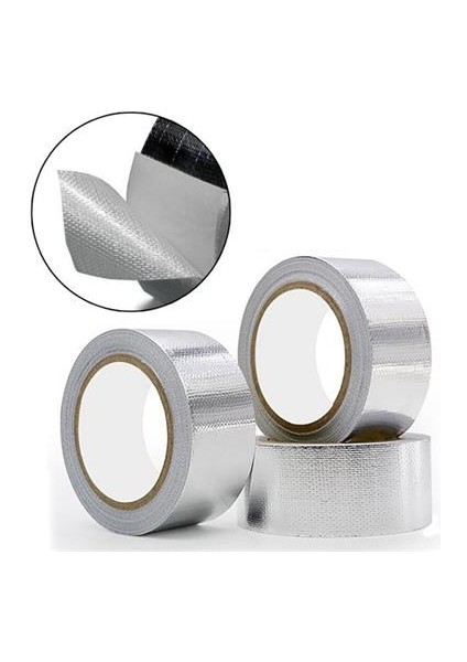 Yüksek Sıcaklık Dayanan Su Geçirmez Çatı Boru Duvar Çatlak Yapışkan Bant Folyo 5 mt x 10 cm