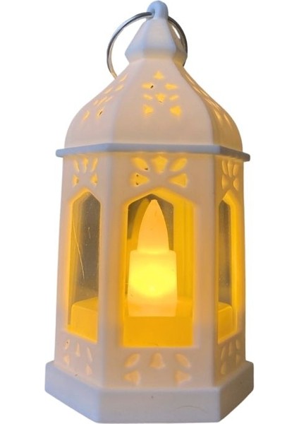 LED Işıklı Dekoratif Fener 6 Adet 9x4,5 cm fiyatları