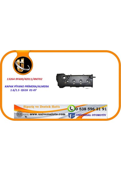 Parçabul Kapak Piyano Primera/almera 1,6-1,5 QG16 01-07 13264-9F600