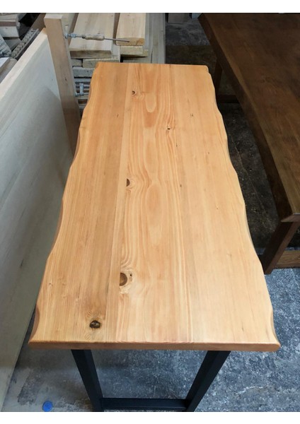 Kütük Ağaç Bar Masa Ölçüsü 60X100.CM Yüksekliği 105.CM