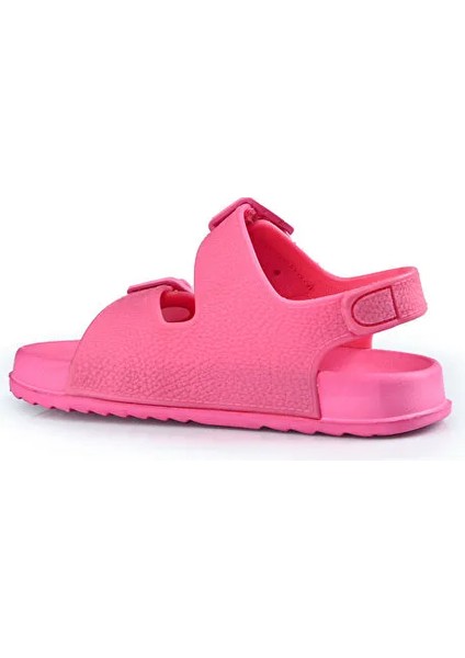 Buny Phlon Taban Cırtlı Çocuk Sandalet Fuşya