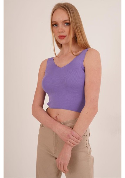 23256336 Triko Merdiven Yaka Atlet Lıla